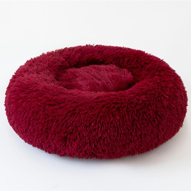 Colorful Ultra Soft Washable Comfy Claming Donut Pet Bed-UlGadget