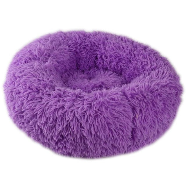 Colorful Ultra Soft Washable Comfy Claming Donut Pet Bed-UlGadget