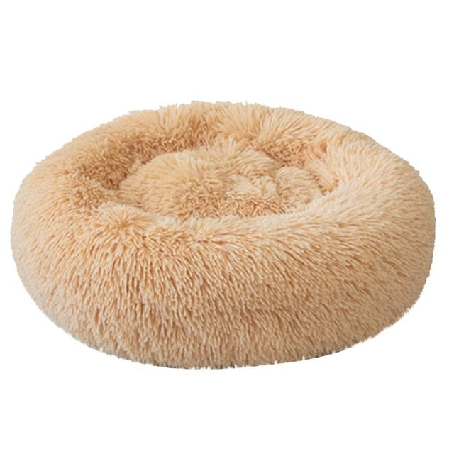 Colorful Ultra Soft Washable Comfy Claming Donut Pet Bed-UlGadget