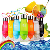 H2O 700ml Plastic Fruit Infusion Water Bottle-UlGadget