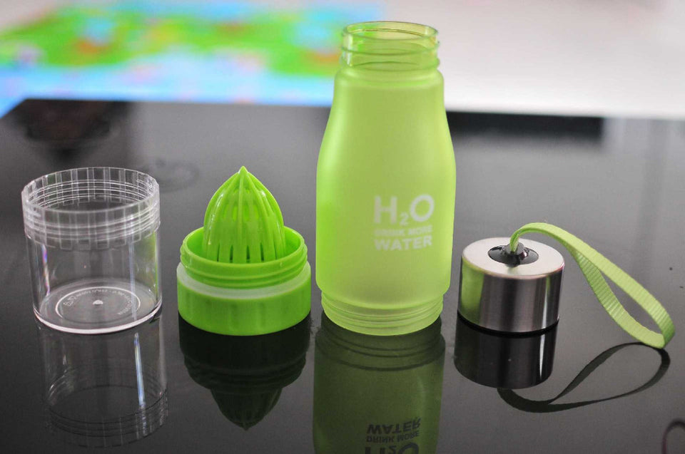 H2O 700ml Plastic Fruit Infusion Water Bottle-UlGadget