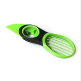 Kitchen Gadget 3-in-1 Avocado Plastic Slicer Peeler Cutter-UlGadget