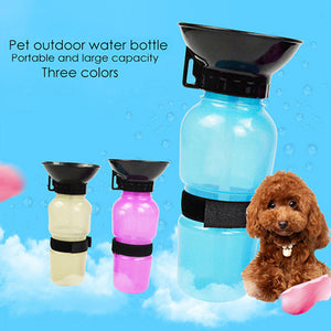 H2O Dog Water Bottle Sports Squeeze Type Puppy Cat Portable Travel Outdoor-UlGadget