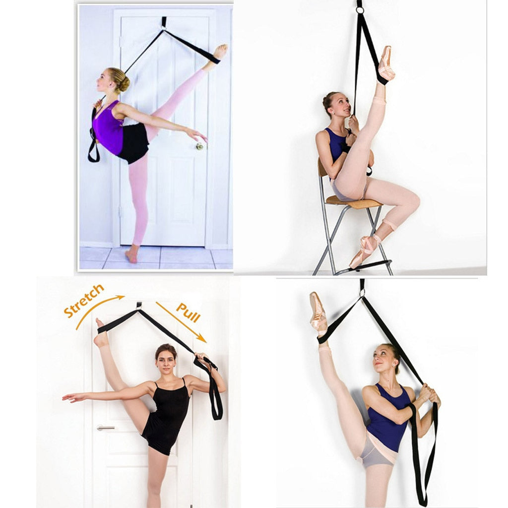 Door Flexibility Stretching Leg Strap For Ballet Gymnastics Yoga-UlGadget