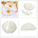 Two Eggs Microwave Effortless Omelet Cooker Pan-UlGadget