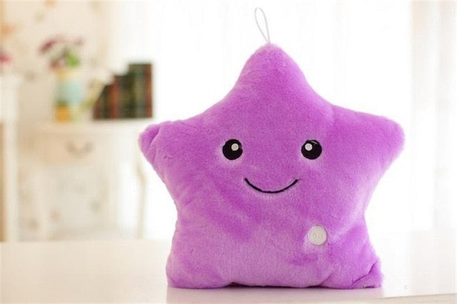 5 Colors Luminous Star Pillow Colorful Led Light Toys-UlGadget