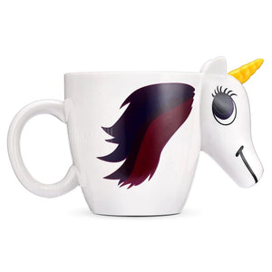 Color Changing Rainbow Unicorn Mug Cup For Water Creative Cartoon Ceramic-UlGadget