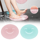 Silicone Bath Shower Dead Skin Anti Skid Foot Back Brush Massage Pad