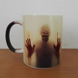 The Walking Dead Zombie Coffee Mugs Heat Color Changing Double Sides Printing-UlGadget