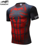 Superman Batman Tops The Flash T-shirts Fitness Crossfit Tees Bodybuilding-UlGadget