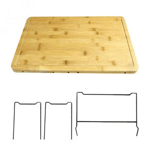 Vegetable Kitchen Smooth Multifunction Bamboo Cutting Board With Storage Box-UlGadget