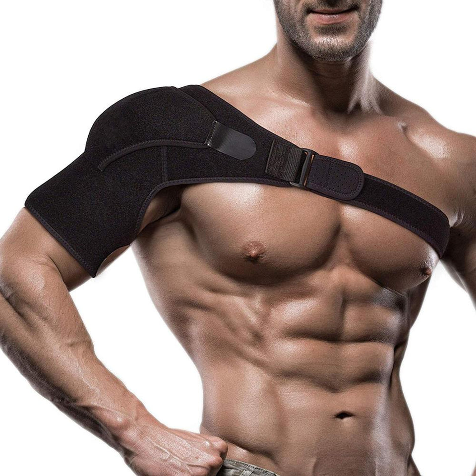 Adjustable Left/Right Shoulder Joint Pain Support Bandage Protector Brace-UlGadget