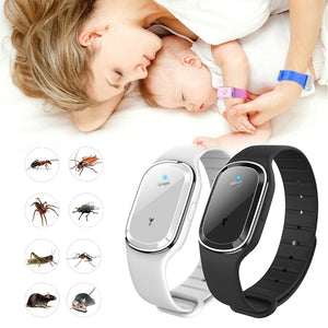 Ultrasonic Waterproof Natural Anti Insect Mosquito Repellent Bracelet-UlGadget