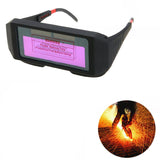 Solar Energy Welding Glasses Protective Eyes Automatic Light Adjustable Soldering Goggles-UlGadget