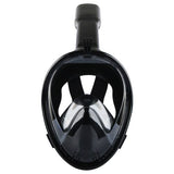 Adjustable Strap Underwater Anti Fog Breathable Full Face Snorkeling Mask-UlGadget