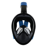 Adjustable Strap Underwater Anti Fog Breathable Full Face Snorkeling Mask-UlGadget