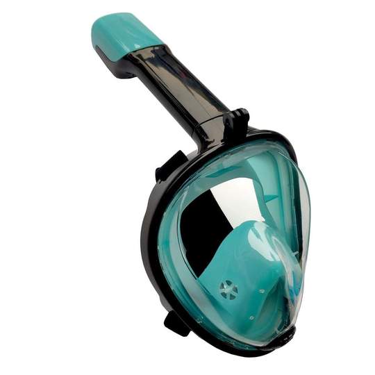 Adjustable Strap Underwater Anti Fog Breathable Full Face Snorkeling Mask-UlGadget