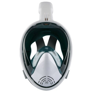 Adjustable Strap Underwater Anti Fog Breathable Full Face Snorkeling Mask-UlGadget