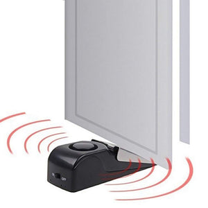 120dB Mini Wireless Vibration Alert Security Blocking System Door Stop Alarm-UlGadget