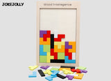 Colorful Wooden Magination Intellectual Educational Brain Tetris Puzzle Toy-UlGadget