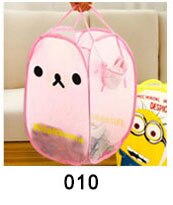 Cartoon Cute Animal Folding Dirty Clothes Laundry Nylon Bucket-UlGadget