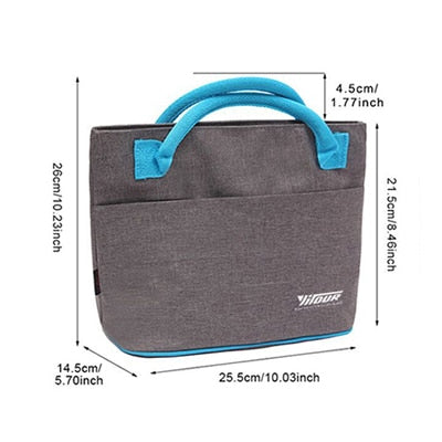 Thermal Insulation Cooler Lunch Bag Picnic Bento Box For Camping-UlGadget