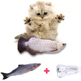 30CM Electric USB Charging Simulation Interactive Dancing Fish Pet Cat Toy-UlGadget