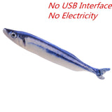 30CM Electric USB Charging Simulation Interactive Dancing Fish Pet Cat Toy-UlGadget