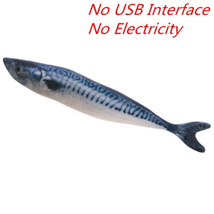 30CM Electric USB Charging Simulation Interactive Dancing Fish Pet Cat Toy-UlGadget