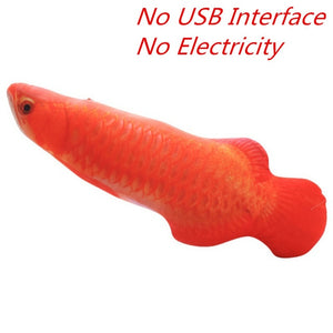 30CM Electric USB Charging Simulation Interactive Dancing Fish Pet Cat Toy-UlGadget