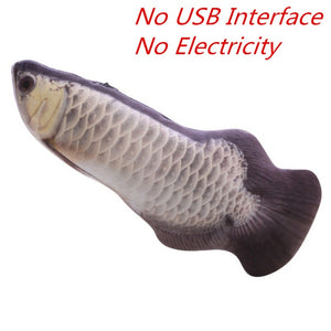 30CM Electric USB Charging Simulation Interactive Dancing Fish Pet Cat Toy-UlGadget