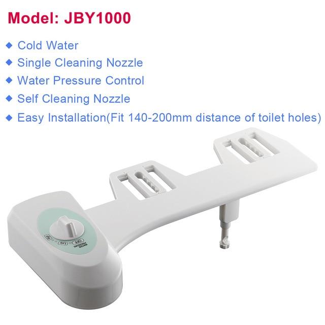 Non-Electric Nozzle-Fresh Water Bidet Sprayer Toilet Seat Self-Cleaning