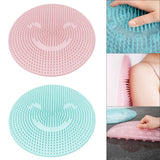 Silicone Bath Shower Dead Skin Anti Skid Foot Back Brush Massage Pad