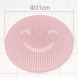 Silicone Bath Shower Dead Skin Anti Skid Foot Back Brush Massage Pad