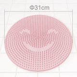 Silicone Bath Shower Dead Skin Anti Skid Foot Back Brush Massage Pad