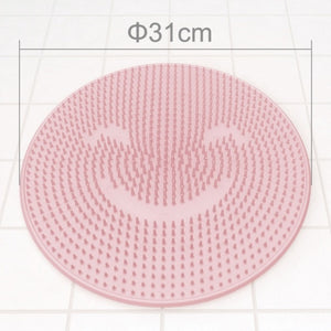 Silicone Bath Shower Dead Skin Anti Skid Foot Back Brush Massage Pad