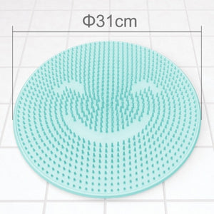 Silicone Bath Shower Dead Skin Anti Skid Foot Back Brush Massage Pad