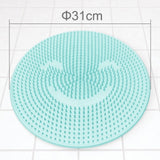 Silicone Bath Shower Dead Skin Anti Skid Foot Back Brush Massage Pad