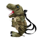 Creative Cute Animal Cartoon Plush 3D Dinosaur Backpack