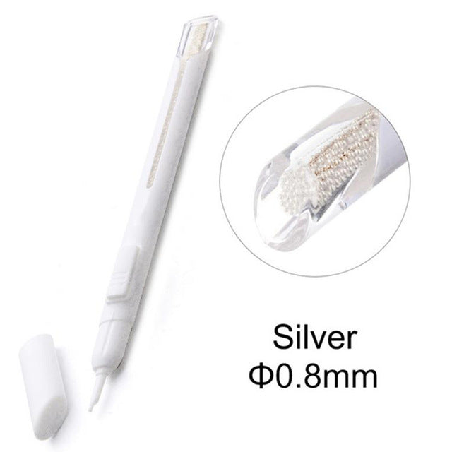 Diameter Steel Bead Picking Dotting Pen Deluxe Metallic Nail Art Tool