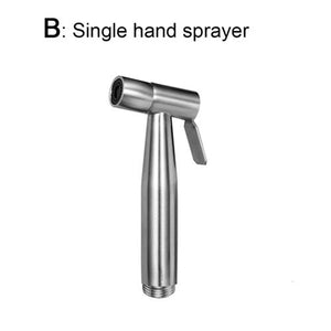 Stainless Steel Handheld Toilet Bidet Sprayer Set Kit For Bathroom