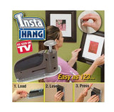 Insta Hang Wall Mount Seamless Convenient Wall Stud Nail with Durable Hard Wall Hook Hanging Tool for Home-UlGadget