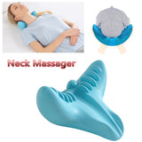 Portable C-Rest Neck Massager Cervical Shoulder Loose Pain Relaxation Pillow