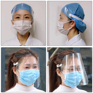 Safety Clear Visor Eye Protection Anti-fog Protective Grinding Face Shield Screen Mask