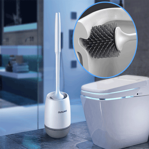 Modern Hygienic Wall-mounted Floor Bathroom Toilet Rubber Brush