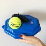 Solo Heavy Duty Tennis Trainer Aids Tool With Elastic Rope Ball