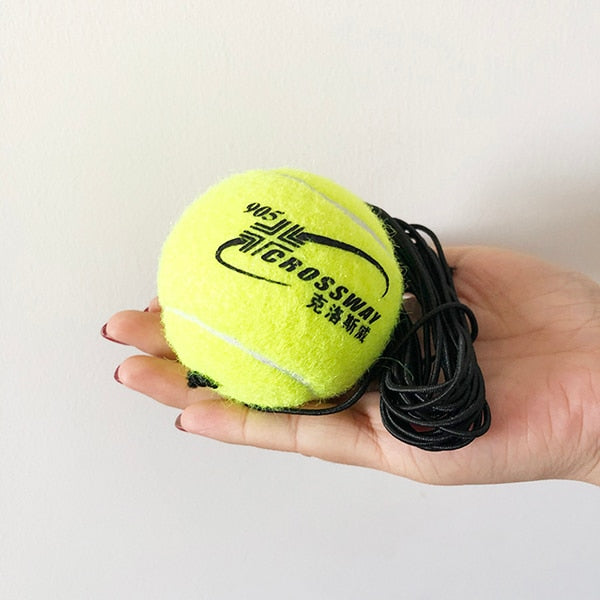 Solo Heavy Duty Tennis Trainer Aids Tool With Elastic Rope Ball