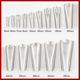 14Pcs Caulking Finisher Caulk Nozzle Applicator Stainless Steel Sealant Finishing Tool