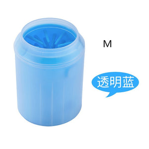 Portable Soft Silicone Comb Dog Paw Cleaner Cup