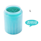 Portable Soft Silicone Comb Dog Paw Cleaner Cup